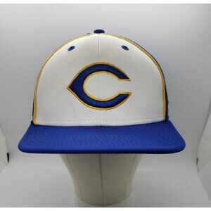 Cincinnati Reds Cap Hat, Blue White, The Game Pro Sz S/M, Hook & Loop Adj, New